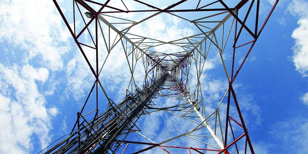 4G/5G Lattice Tower Erection
